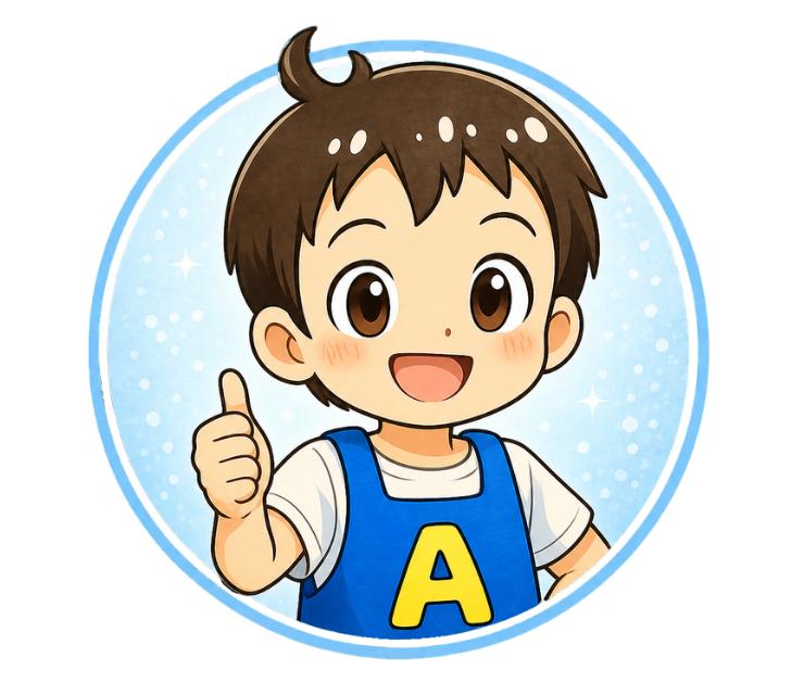 保育士Aくんキャラクター